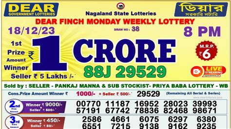 lottery sambad 18 tarik night|Lottery Sambad 18 Tarik Result 1 PM 6 PM & 8 PM.